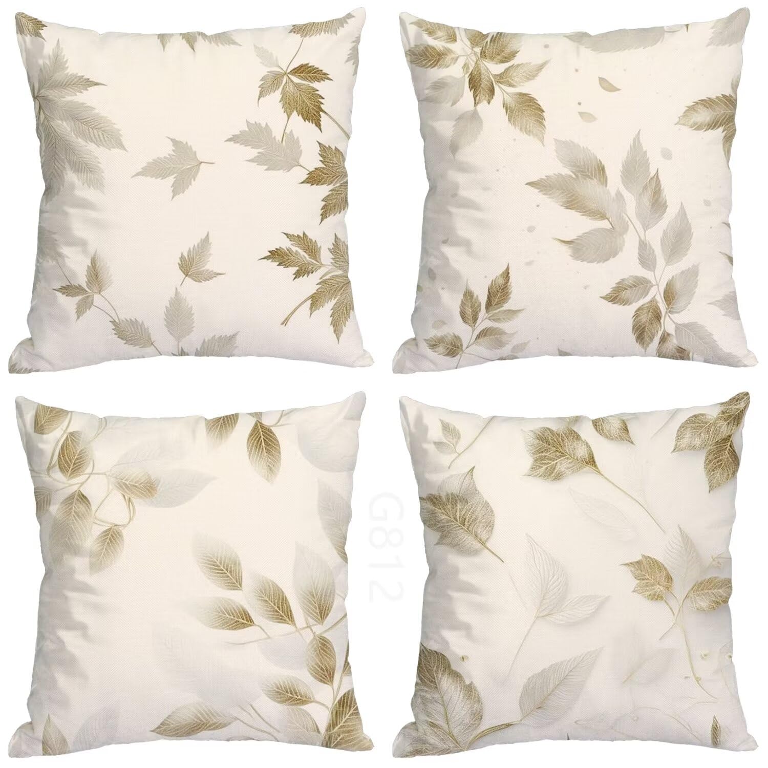Federe Cuscini 55x55cm Cuscini Decorativo Cover Cuscino Divano Deco Set di 4 Fogli Motivo geometrico astratto Cuscino per Divano Sedia Camera da Letto Soggiorno Esterno Quadrate per Cuscino