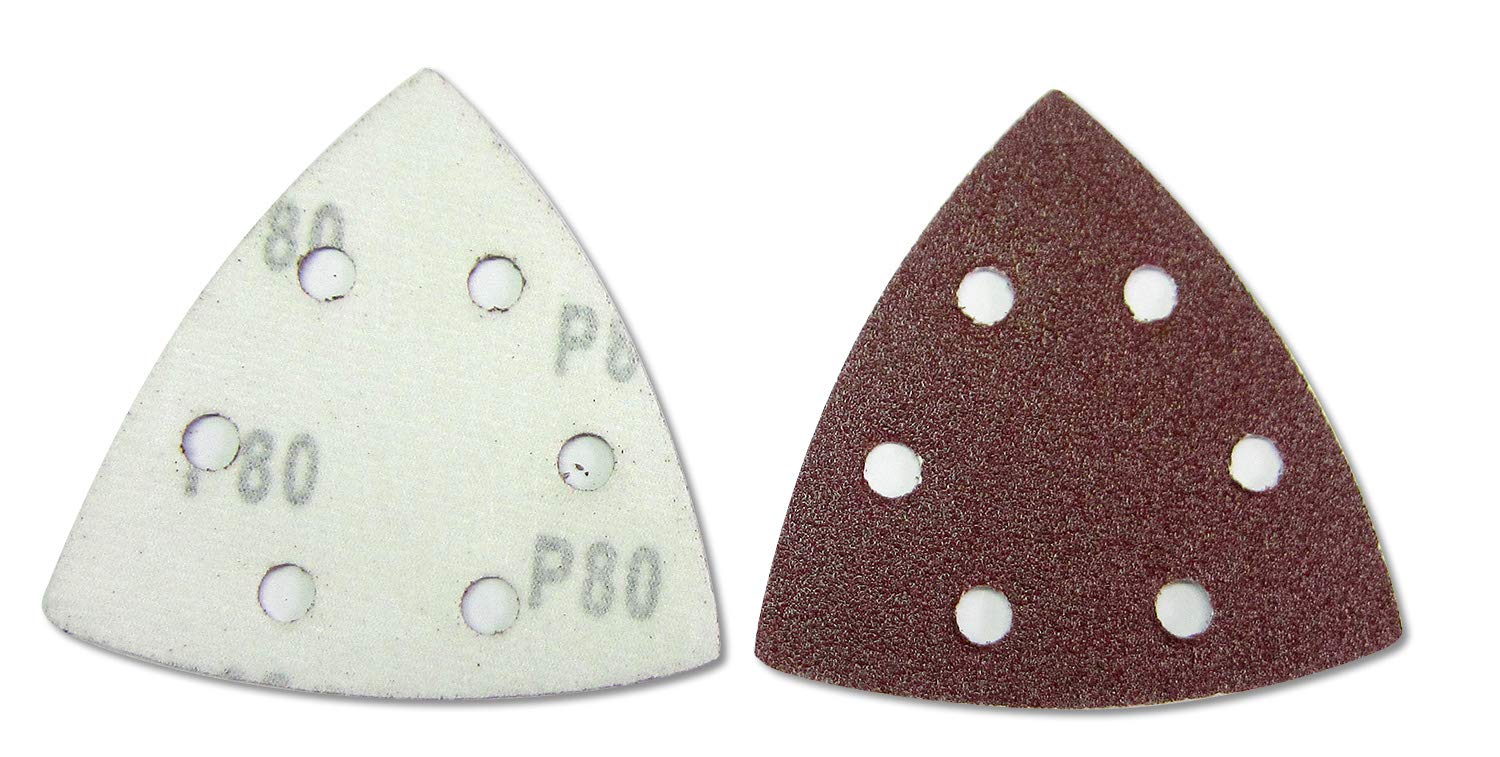 100x Delta Schleifdreiecke P240 - 105x152mm Klett S Produktbild-Vorschau 2