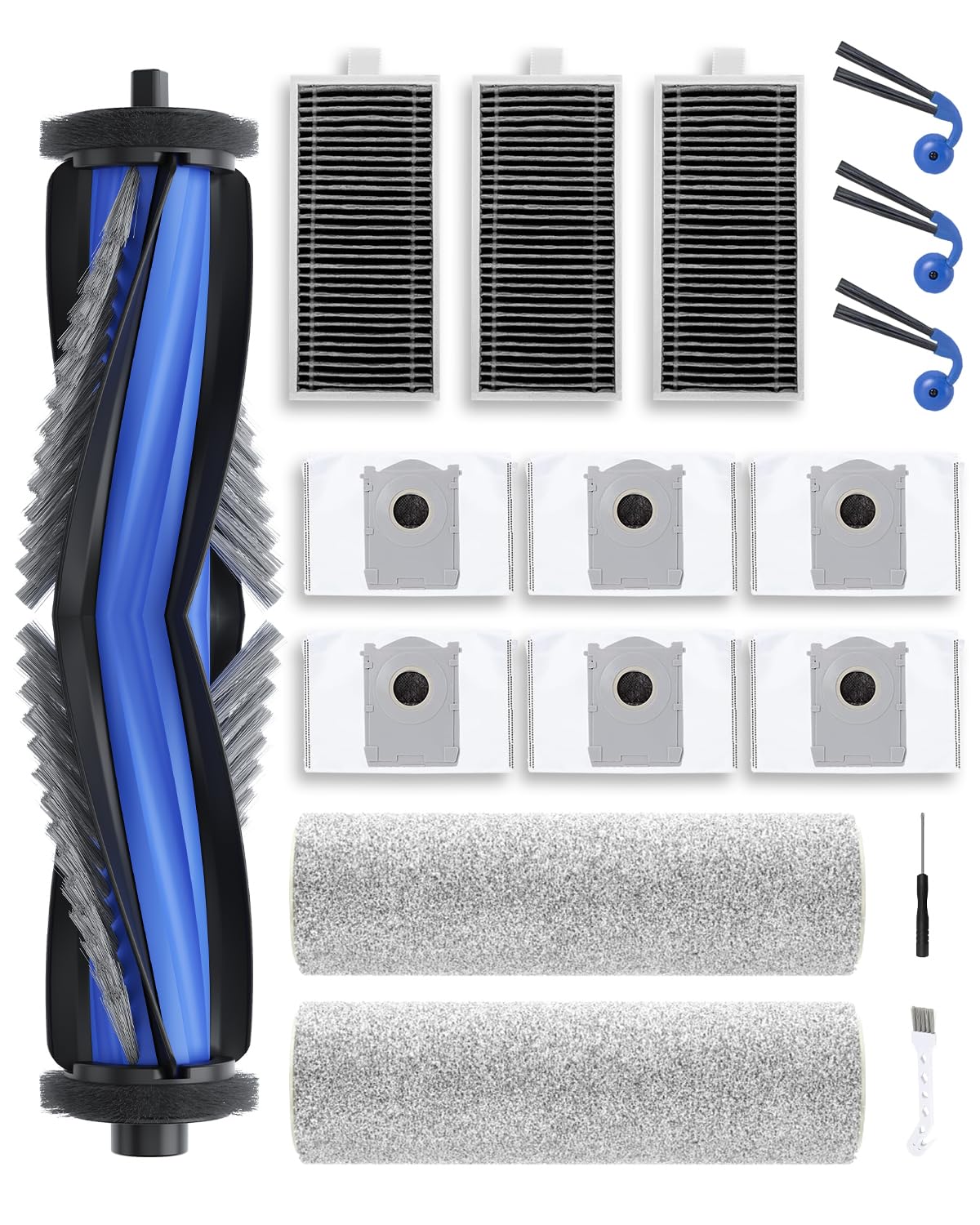 Brosses Ecovacs Deebot T80 Omni PeakLife pour résoudre les pertes d'aspiration