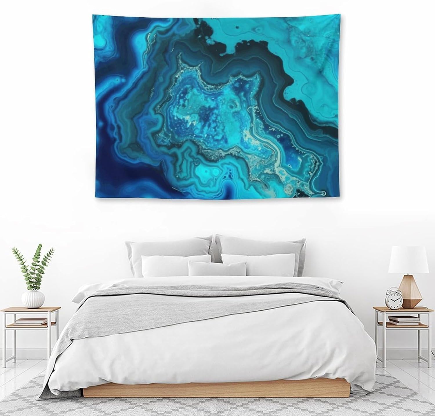 Tapestry Wide Wall Art Hanging Tapestries Lightweight Art Wall Blanket image 5