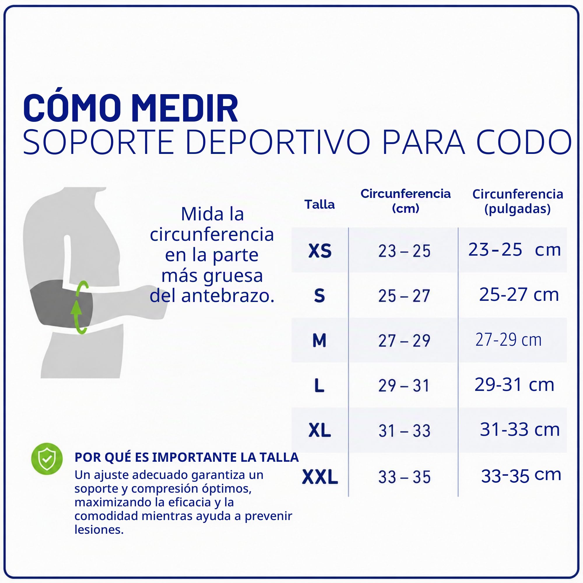 BAUERFEIND Codera para codo de tenis y codo de golfista, unisex