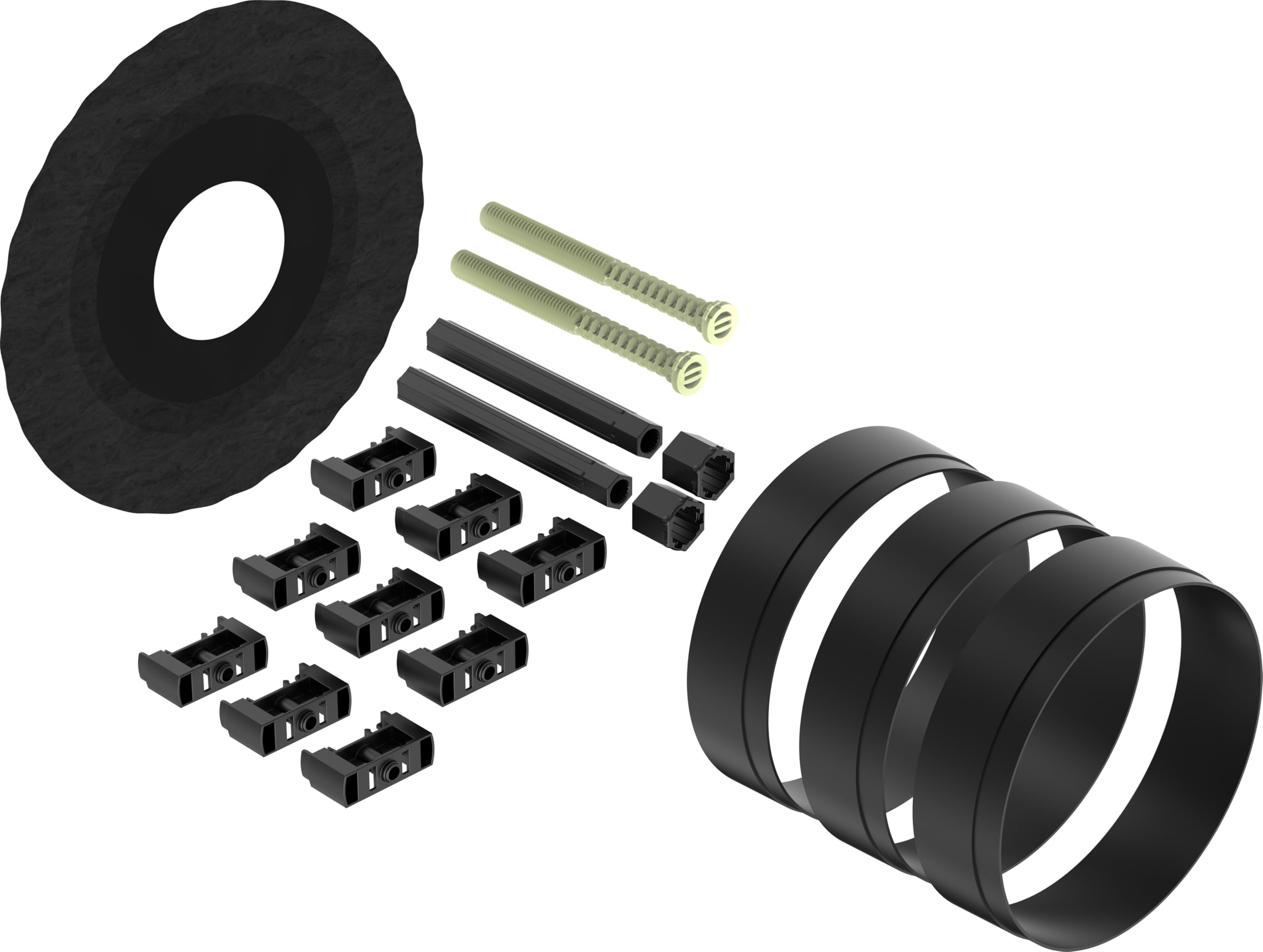 hansgrohe Rallonge, pour corps dencastrement iBox universal 2, 25mm, 13632000