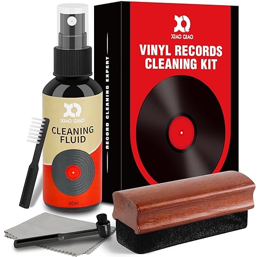 Vinyl Record Cleaner Kit - 6-in-1 Vinyl Records Cleaning Kit