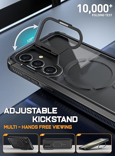 Miniatura 2 de Poetic Guardian - Funda para Samsung Galaxy S24 de 6.2 pulgadas, soporte integrado para cámara protector de pantalla funciona con identificación de