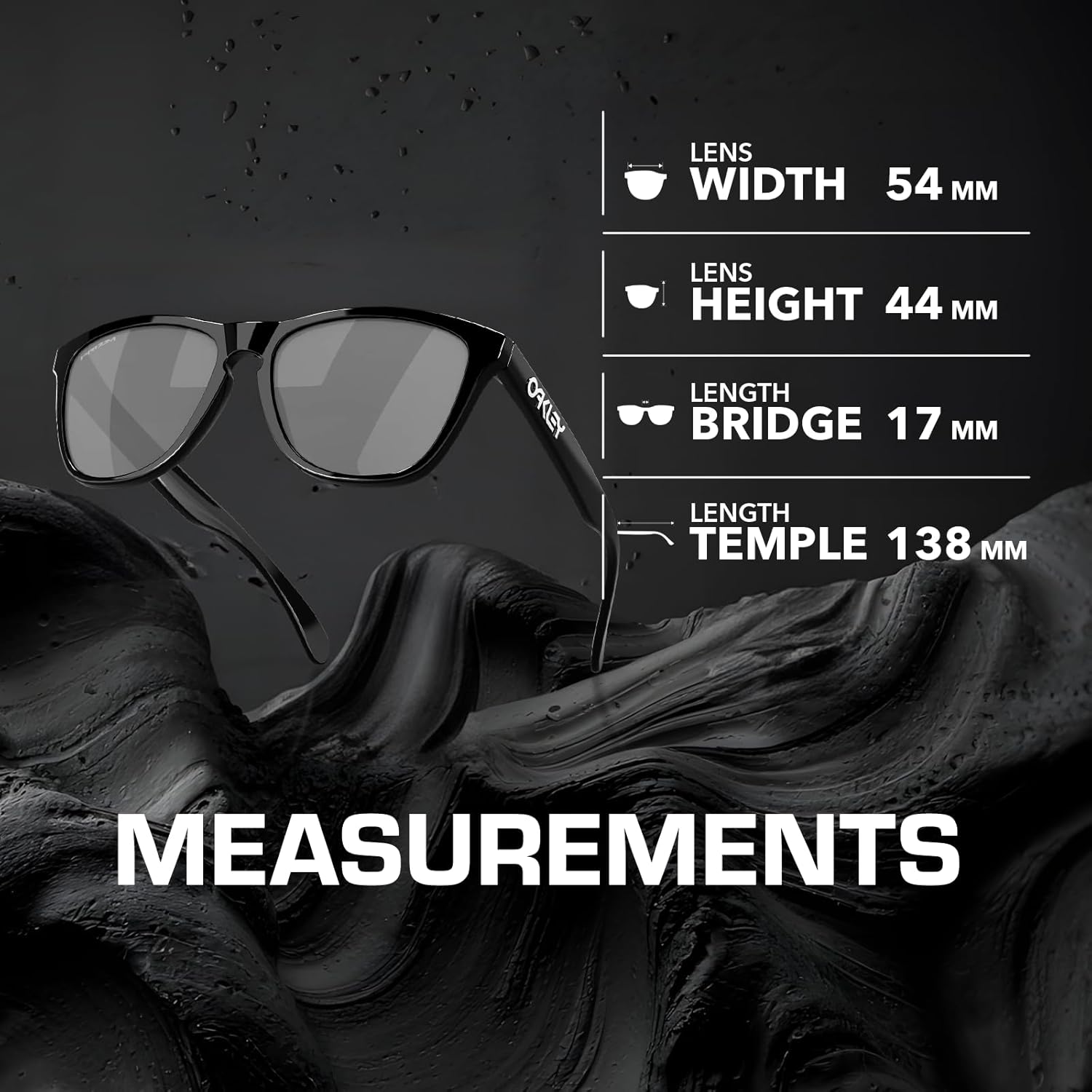 Oakley FROGSKINS (LOW BRIDGE FIT) OO9245 Square Shape Sunglasses With Official Eyewear Kit