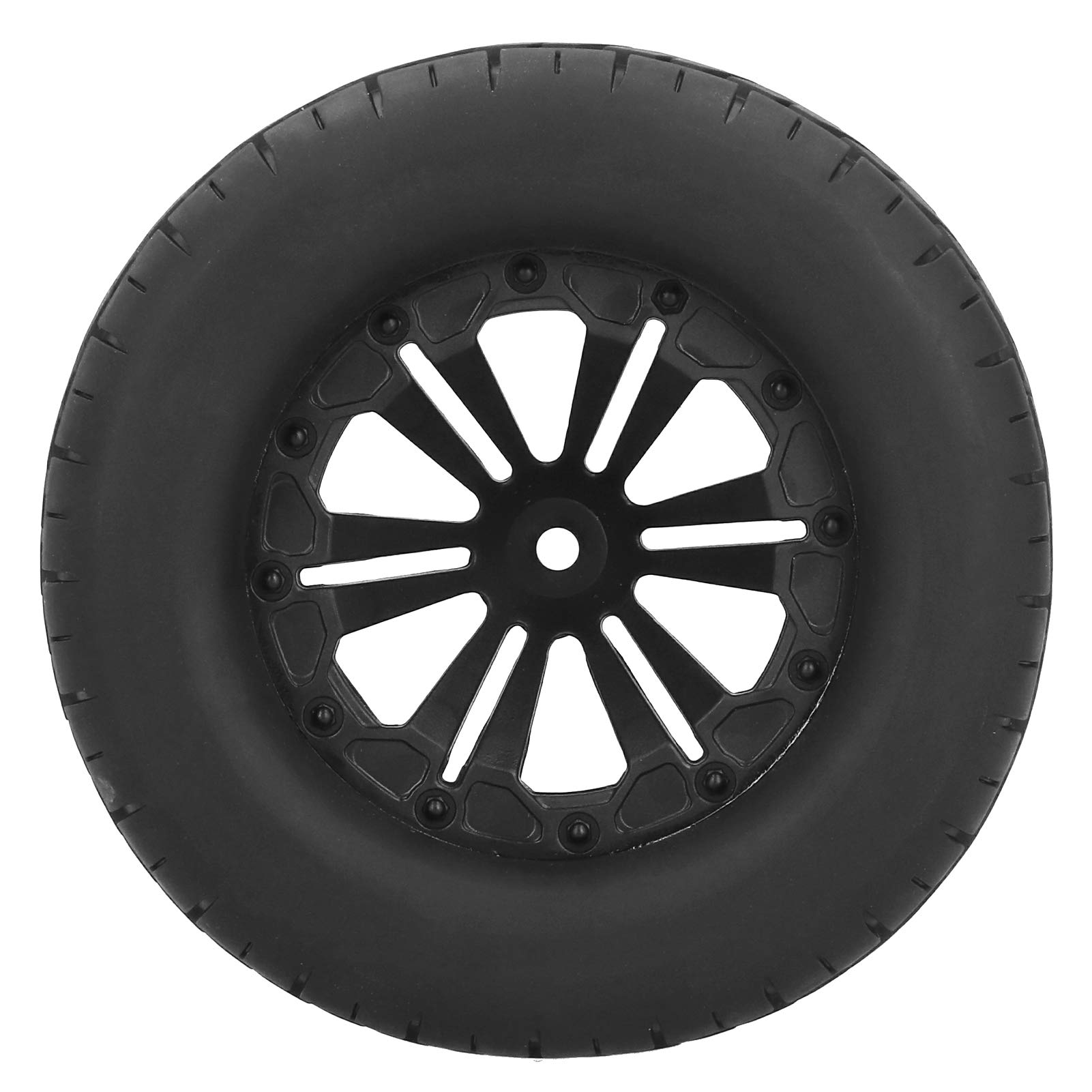 ZD Racing RC Pneumatici 115mm Cerchioni RC per Pneumatici per Auto RC Pneumatici per Camion RC in Scala 1/10 Migliorano l'Aderenza e la Stabilità del Veicolo