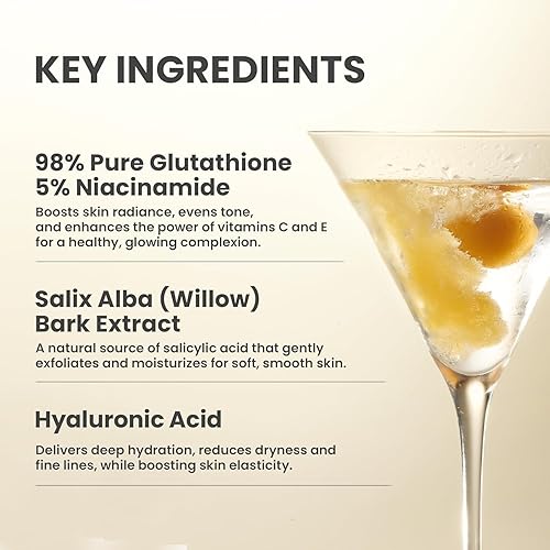 Miniatura 6 de AXIS-Y Tónico brillante corrector de manchas oscuras, iluminador e hidratante con 5% de niacinamida, glutatión y ácido hialurónico, tónico facial