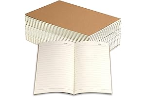 Bulk Journals for Writing: 24 Pack A5 Kraft Notebooks