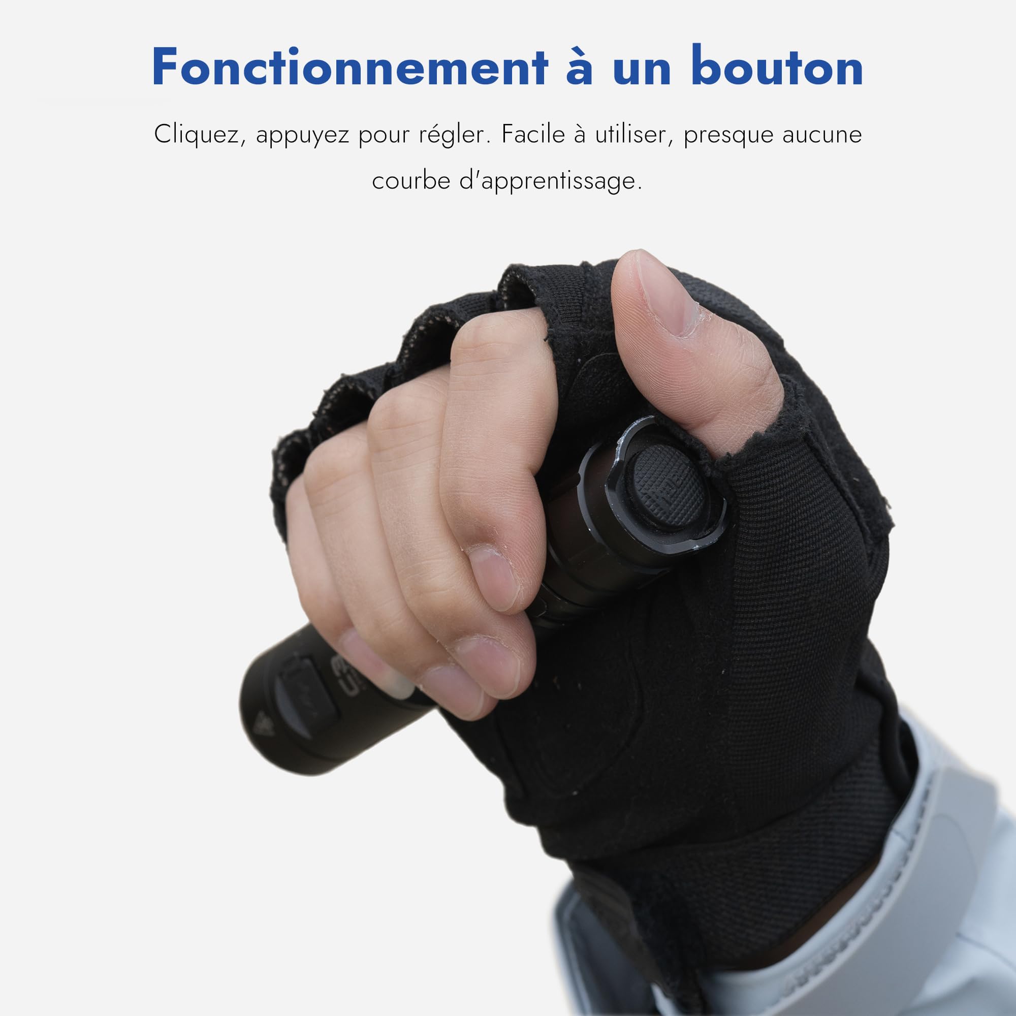 WUBEN C3 Lampe Torche Rechargeable 1200 Lumens Lampe de poche LED Ultra Puissante, Lampe Tactique IP68 Étanche Torche USB C,6 Modes pour Extérieur Camping Randonnée Urgence