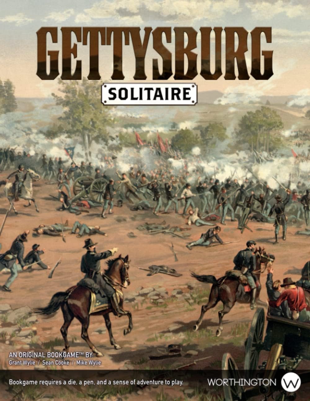 Gettysburg Solitaire: An Original Bookgame (Original Bookgames) Paperback – April 9, 2022