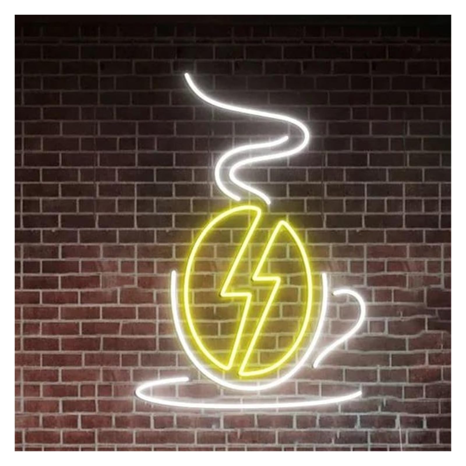 Lemst B Signs Lamp Coffee Neon Sign Light Us Powered For Ar Usiness Shop Kitchen Cafe Clu Living Room Edroom Hanging Wall Art Decor 40Cmx22cm(B)