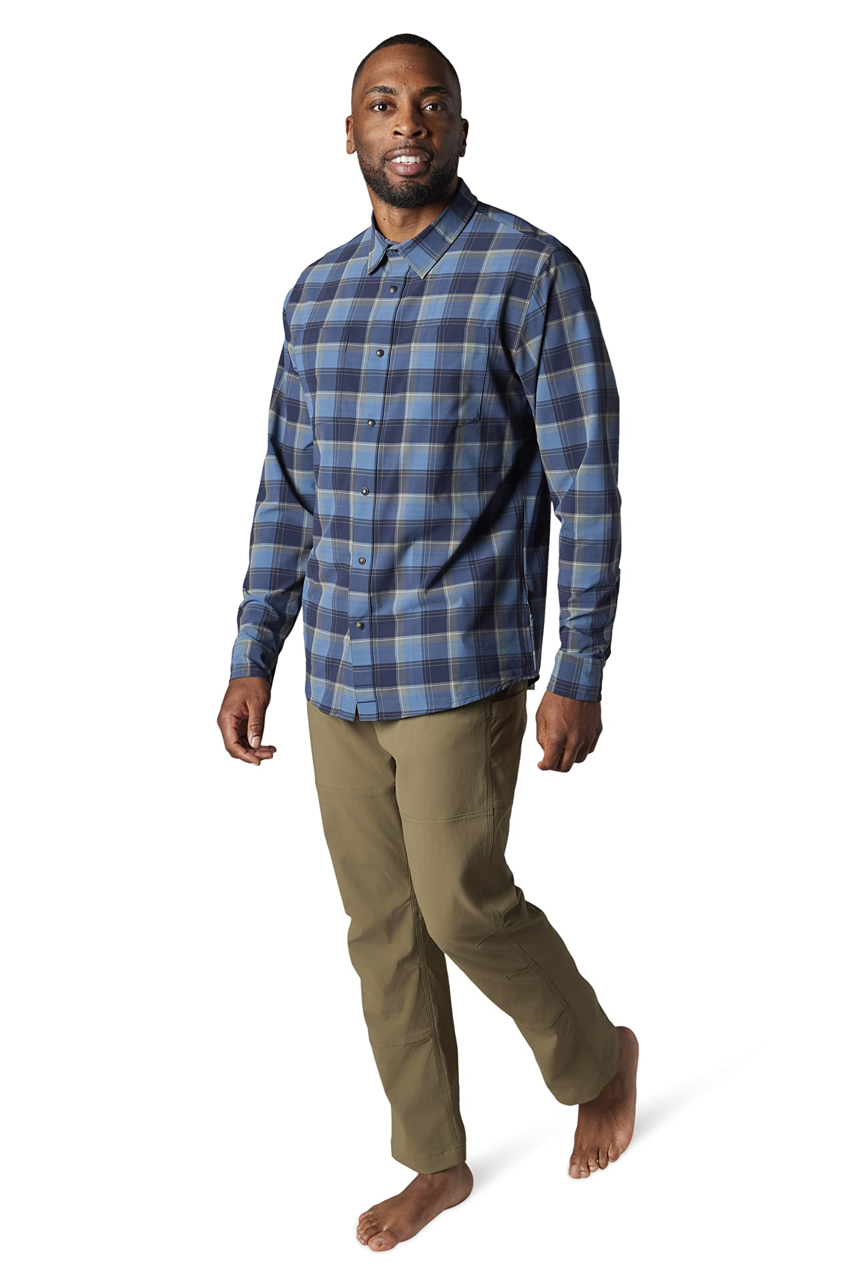 Flylow Men's Trailworks Pant for Mountain Biking, Hiking, and Casual Wear - Ash - 34