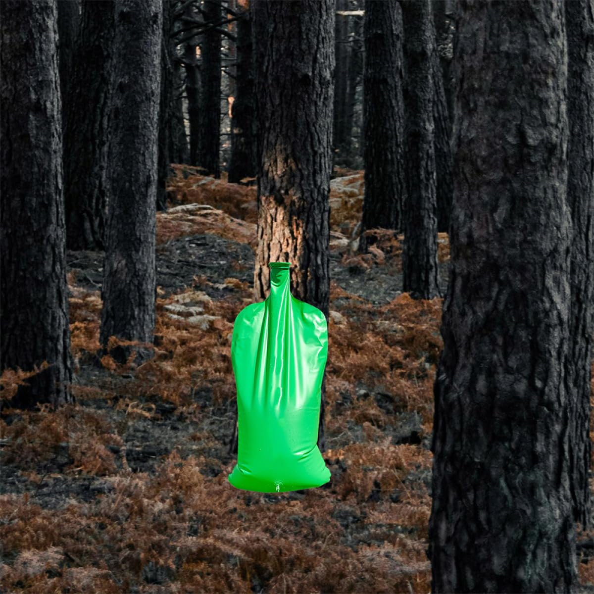 Sacca Irrigazione Alberi 4, Doppia Uscita Regolabile, 2 Pezzi