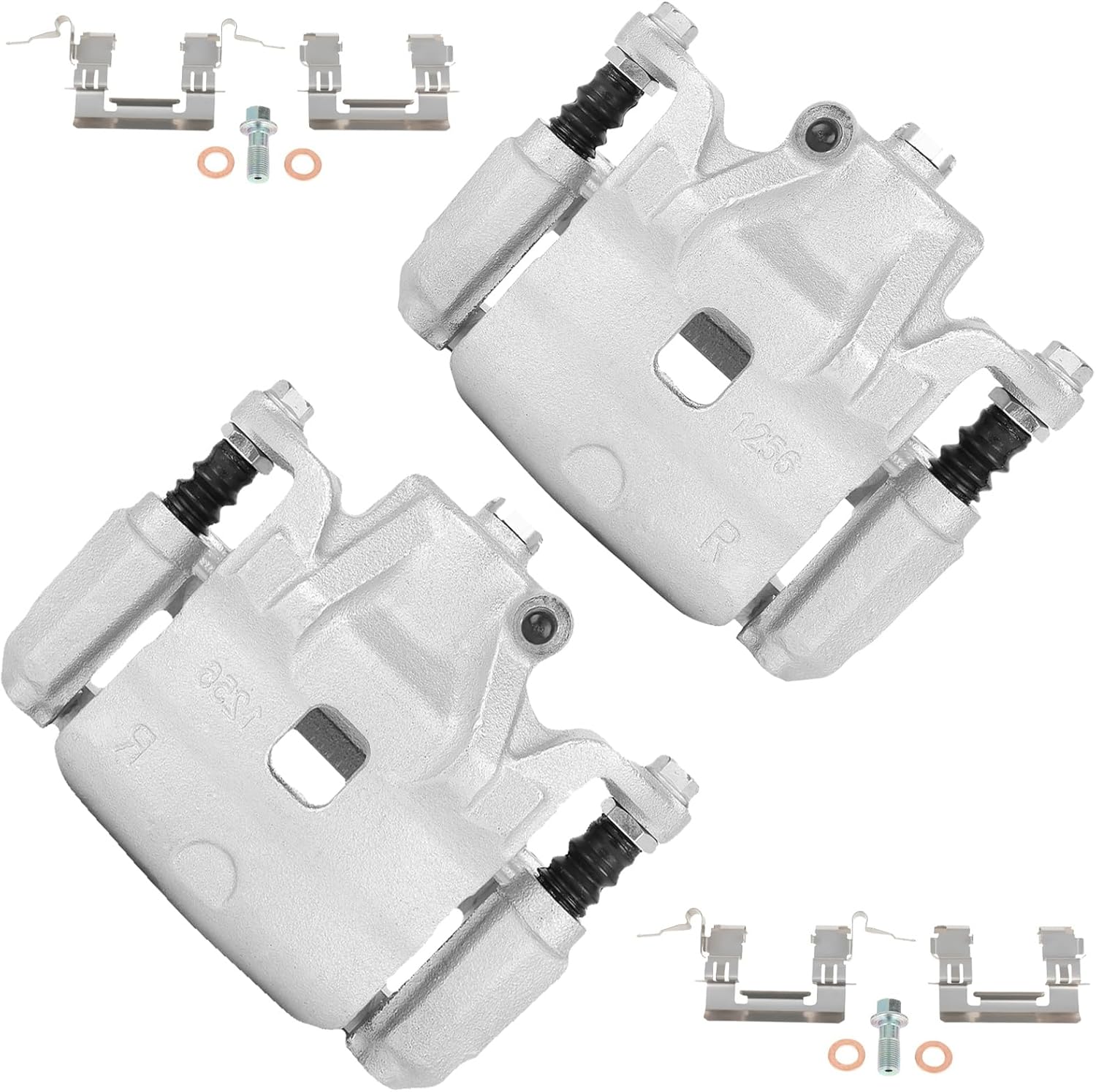 cciyu 19B3308 19B3309 Front Left & Right Brake Calipers With Bracket For Nissan For Altima 2007-2010,For Nissan For Sentra 2007-2010