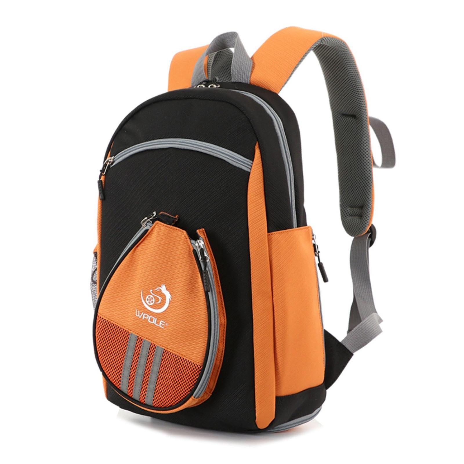 Borsa per Racchetta da Pong Zaino Sportivo per Atleta, Multifunzionale con Scomparto per Scarpe Custodia per Paddle da Pong per Allenamento