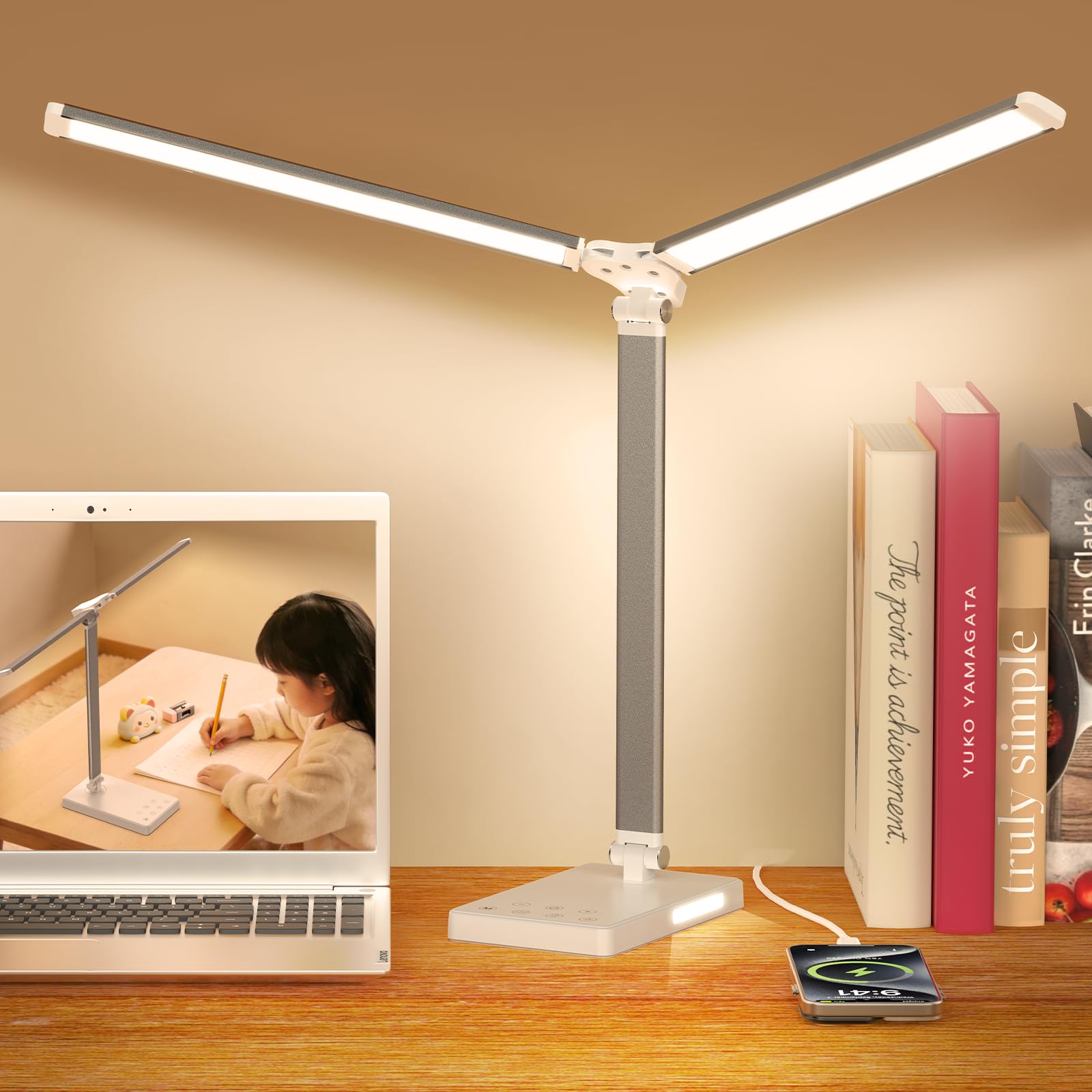 Amazon.co.jp: デスクライト 卓上ライト LED 電気スタンド【2026新登場