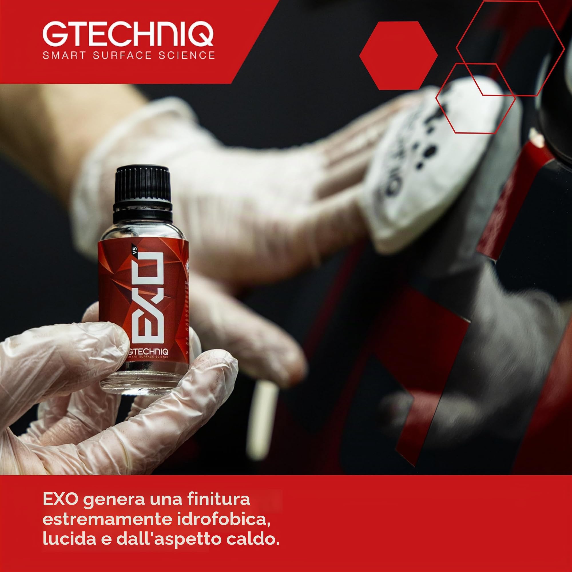 Gtechniq - Complete Ceramic Coating Kit - Crystal Serum Light - Exo V5-50ml