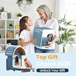 Smart Bird Feeder avec caméra, 2.5K UHD Caméra de nourrisseur d'oiseaux solaire alimenté, sensible AI Identification, alertes instantanées capture vidéo, IP66 Imperméable pour l'extérieur, Cadeau idéal, Bleu