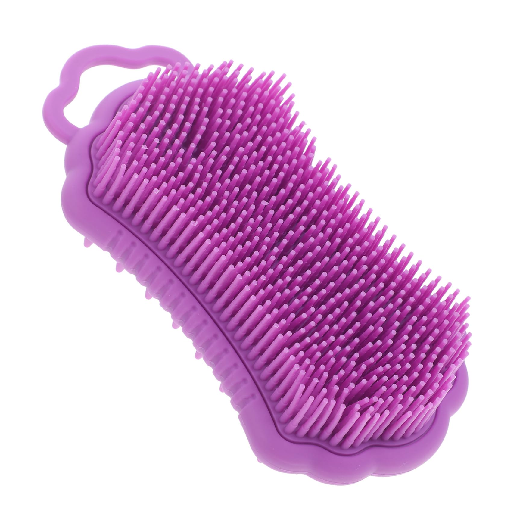 Healvian 5piezas Masajeador De Cabelludo De Silicona Cepillo Exfoliante Para Ducha Limpiador Corporal y Masajeador Para Cabello Seco y Húmedo