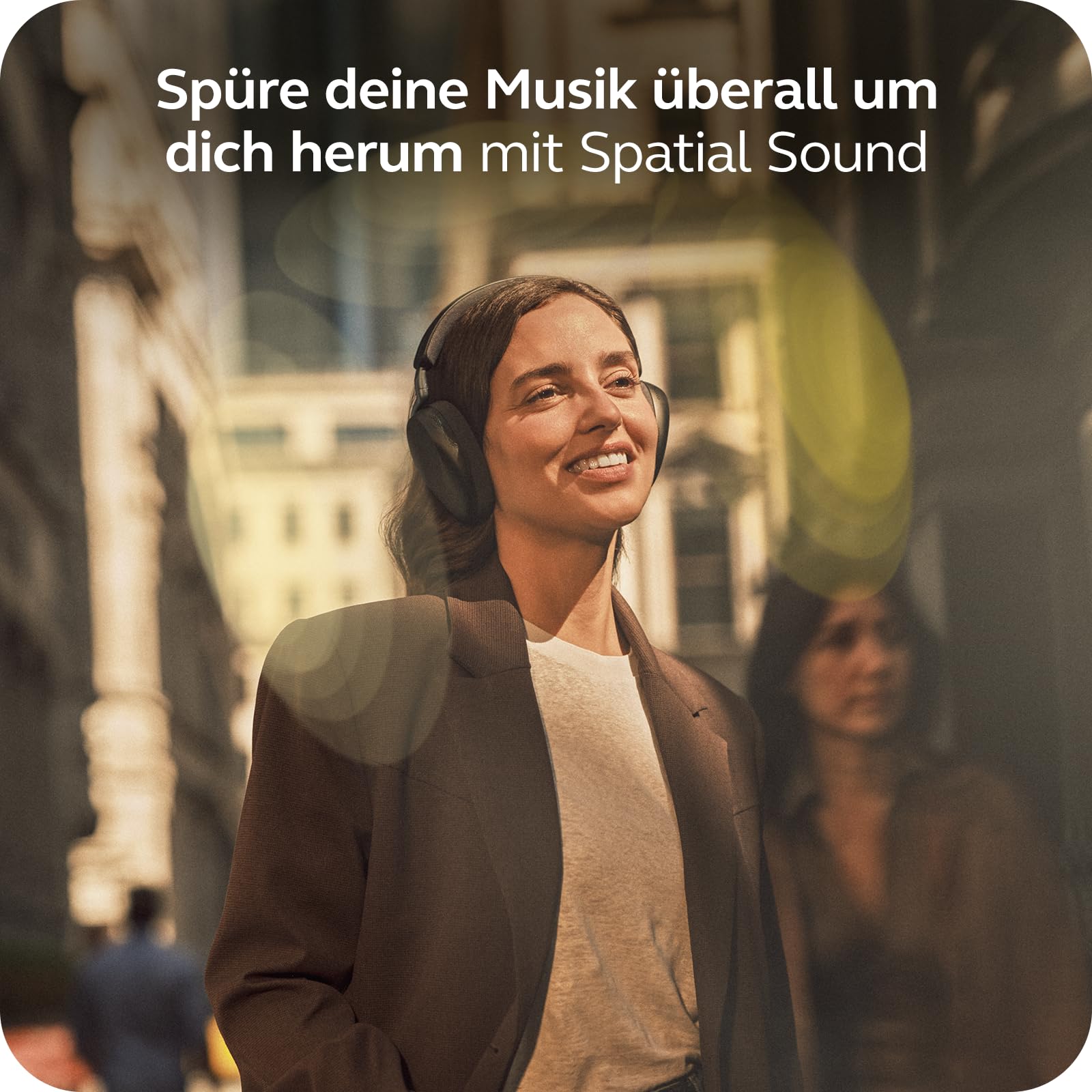 Jabra Evolve3 85 Over-Ear Bluetooth Headset kabellos mit Mikrofon für Büro, USB-C, KI-Sprachanruf, Adaptive Aktive Geräuschunterdrückung, 25h Akku, für Meeting-Apps, Schwarz