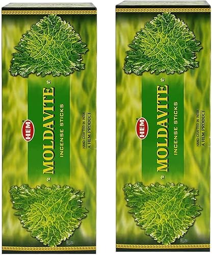 HEM Hem Moldavite - Varitas de incienso (2 unidades, 240 varillas)