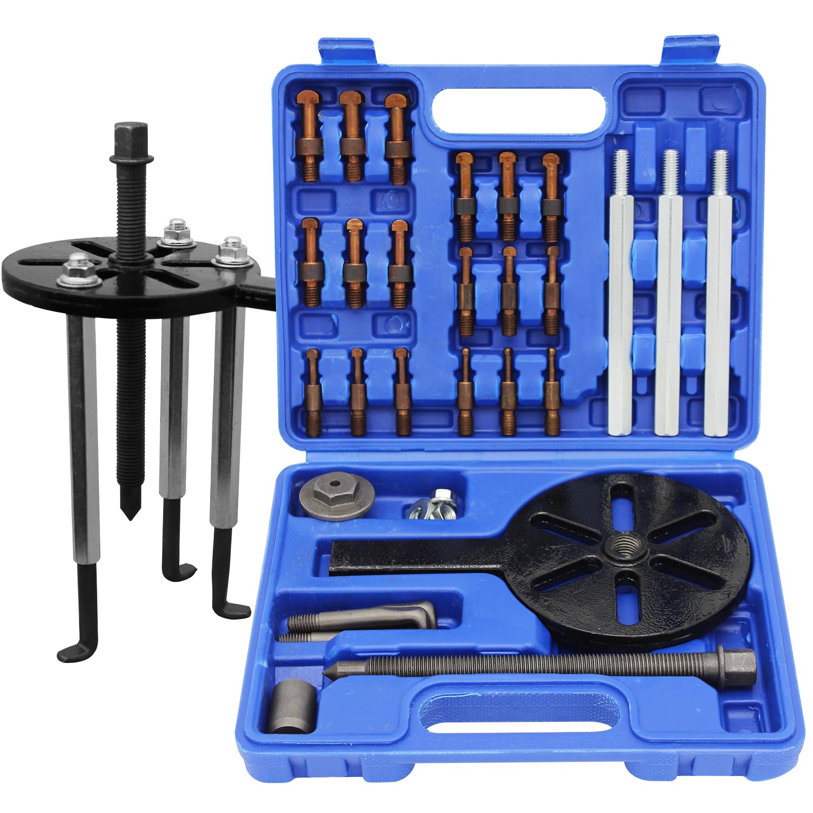 米軍放出品　PULLER KIT CASE 送料無料　① Amazon.com: CWTRLPC 21 in1 Bearing Puller Kit, Bearing