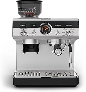 Krups Precision Cafetera profesional para espresso y capuccino Acero inoxidable2