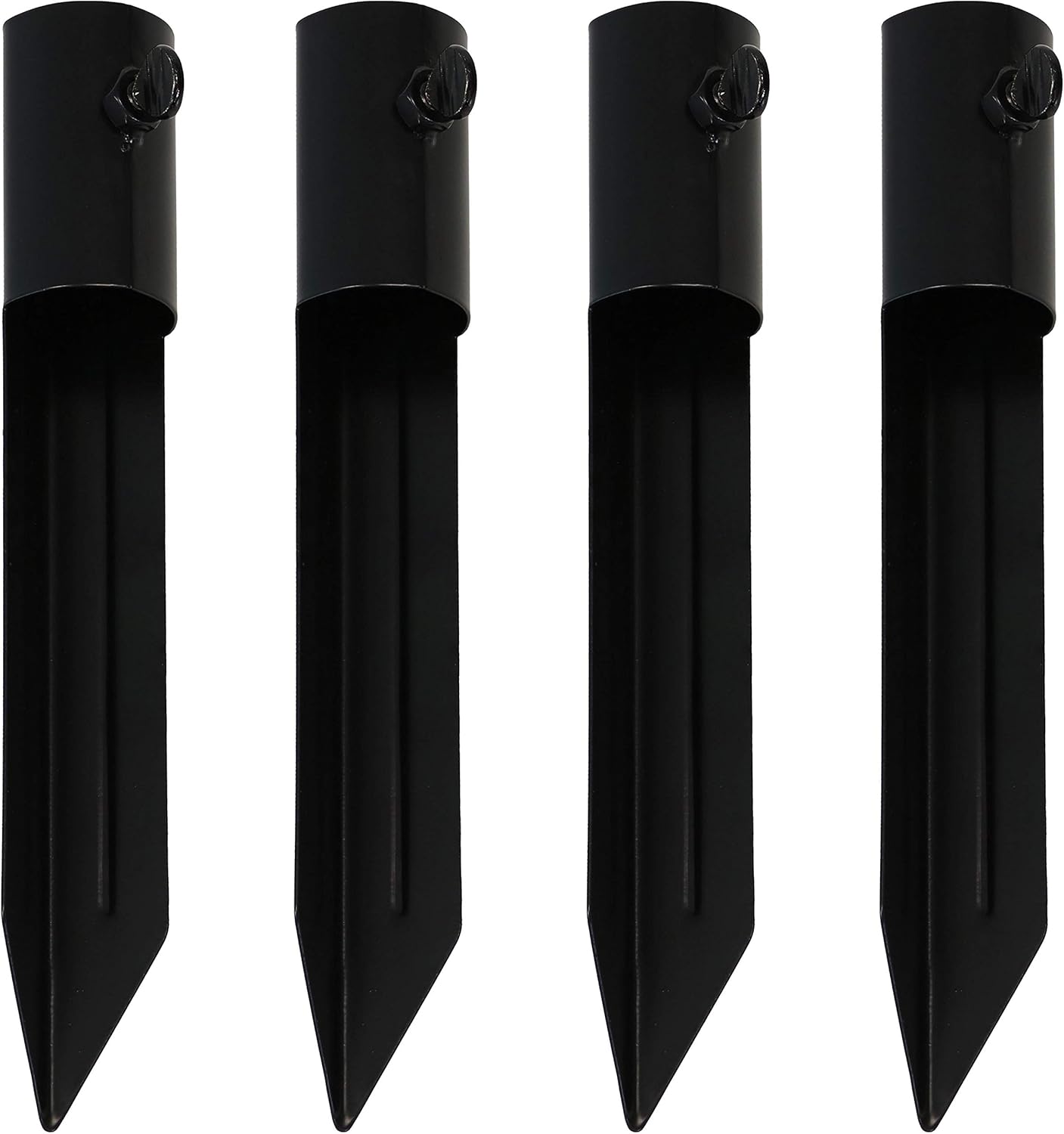 Sunnydaze Garden Stakes for Outdoor Lights Metal Ground