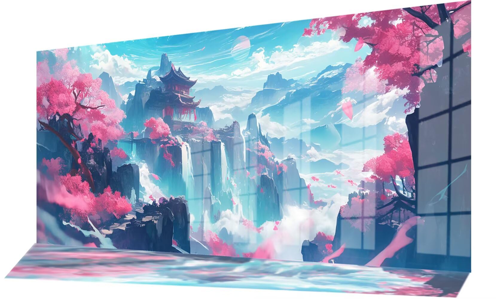 Malowanie diamentami Anime Malarstwo diamentowe Pełny zestaw Japonia Obrazy DIY Koraliki Diamentowe Malarstwo Dorośli Dziewczyna, Kryształ Sztuki Kryształ Górski Haft krzyżykowy do dekoracji ścian 90