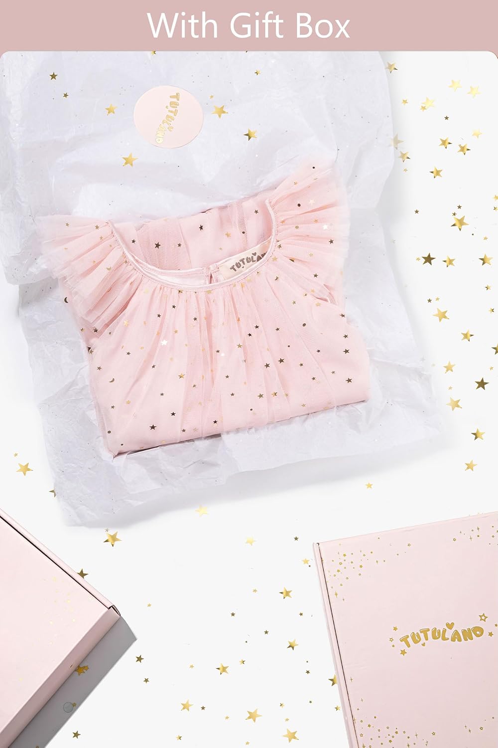 TUTULAND Tutu Dress for Girls - Toddler Black Tulle Dress Girls Sequin Tiered Layered Dress for Birthday Photo Prop - Image 5