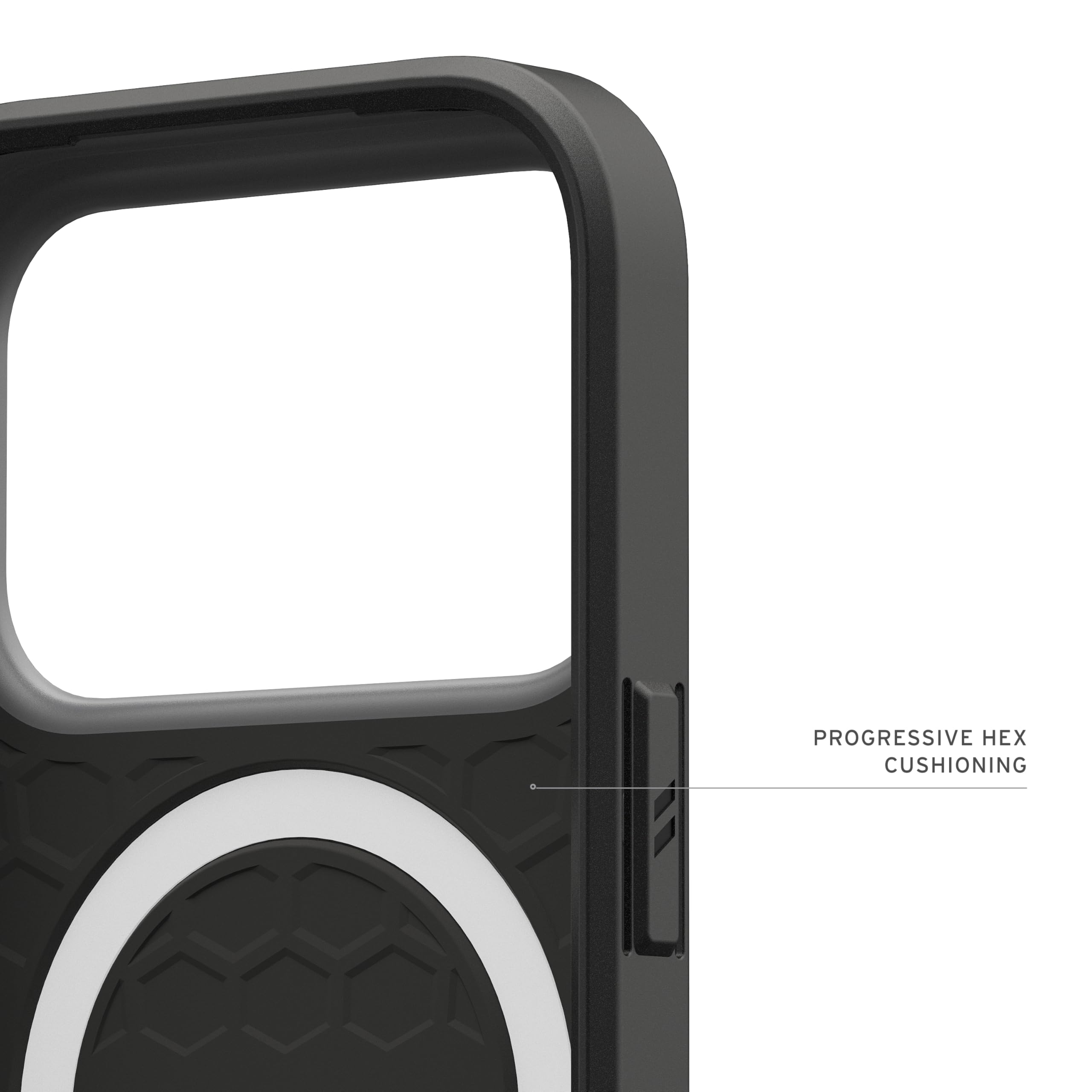 Urban Armor Gear Civilian MS Coque iPhone 17 Pro | Ajustement parfait | Résistance aux chutes de 6 m | Module magnétique | Bords surélevés | Tous les ports accessibles
