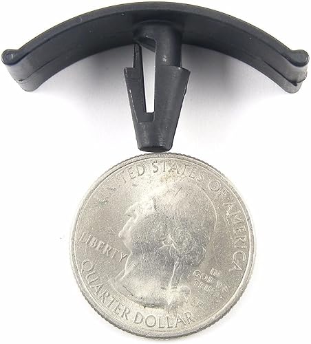 Miniatura 4 de Retro-Motive Clips de retención de almohadilla de aislamiento de capó para Dodge Truck- Se adapta a agujero de 14 de pulgada- Cantidad.20- #40