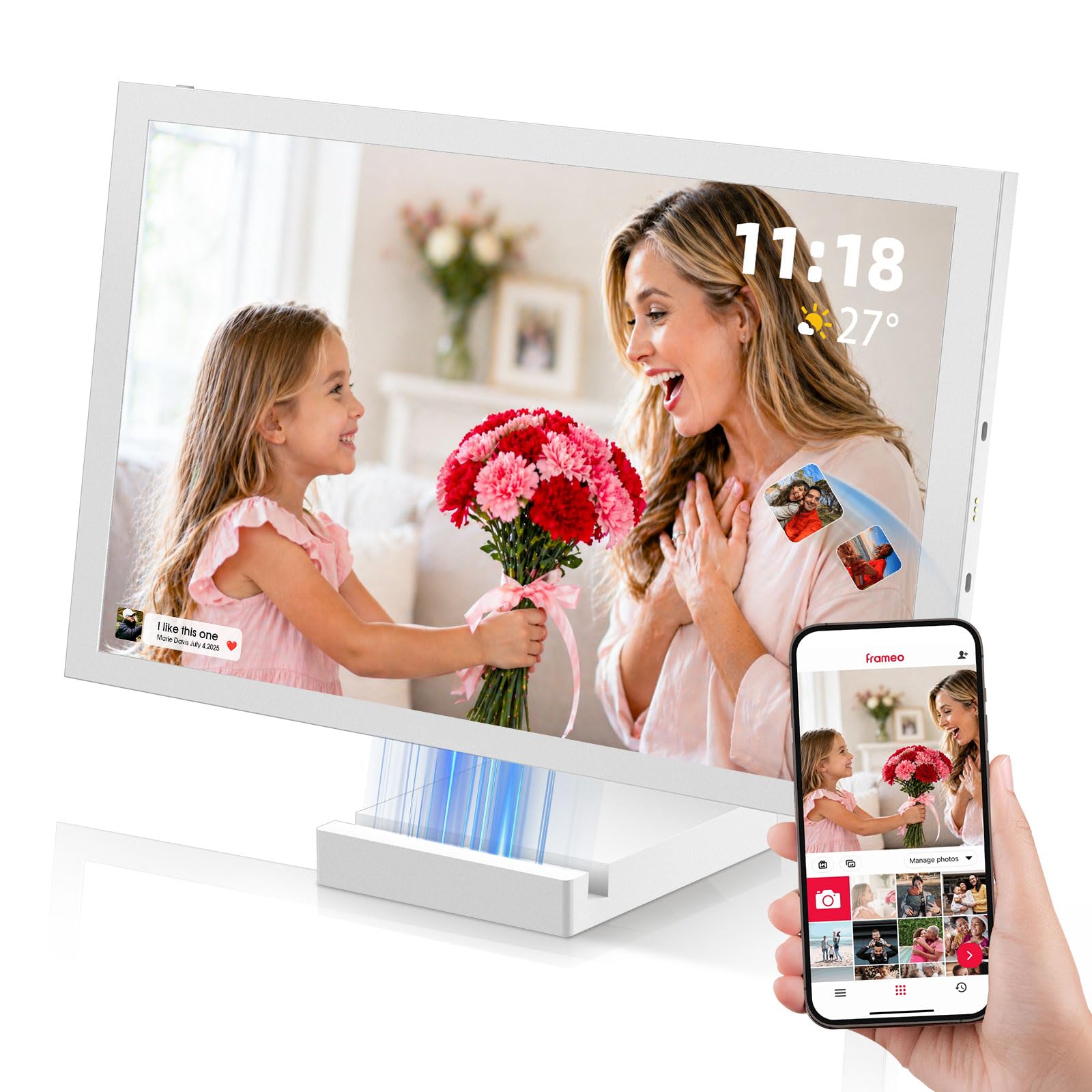 NGTeco Digital Picture Frame 64GB