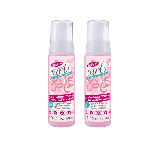 Dippity-Do Girls With Curls De-Frizz Curl-Boosting Mousse Duo 2 Pack
