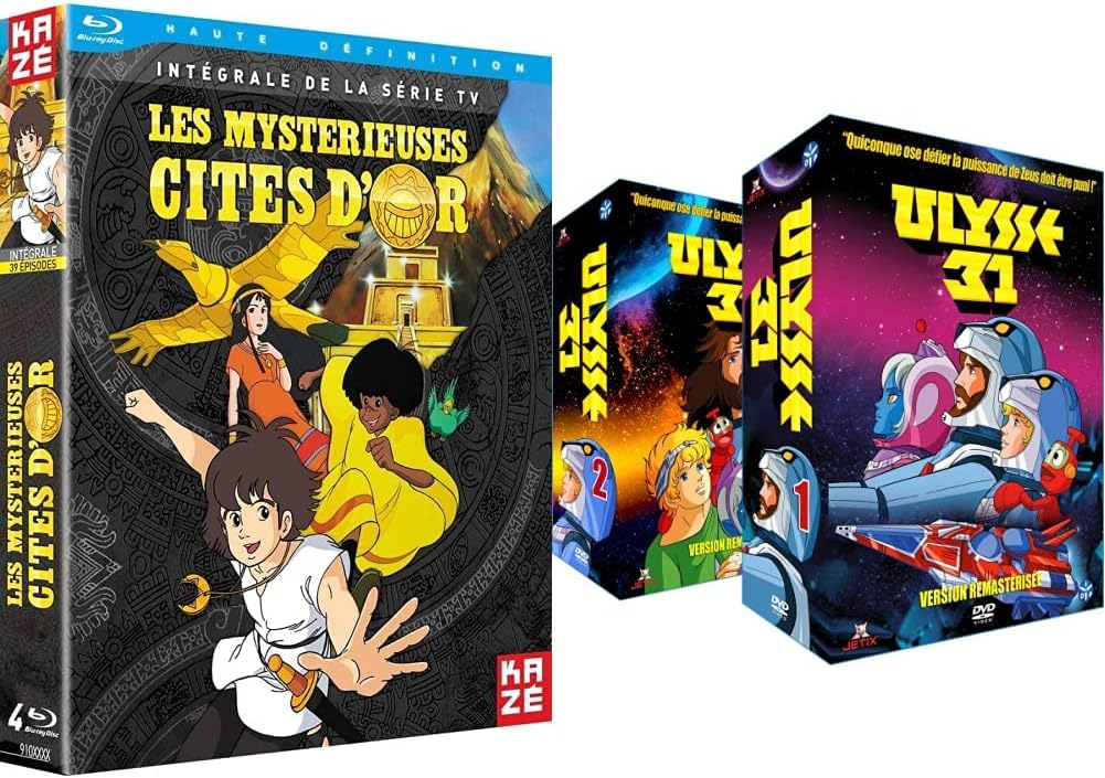 Les Mystérieuses Cités d'or-Intégrale (Saison 1) [Blu-Ray] & Coffret