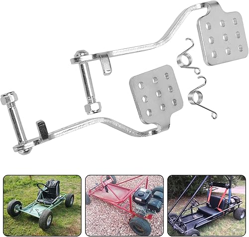 Vista 14 de GREHUA Go Kart Kit de freno compatible con Yerf-Dog Manco 9598 9597 ASW Bristers Airheart MB-1, pinza de freno de disco mecánica con soporte