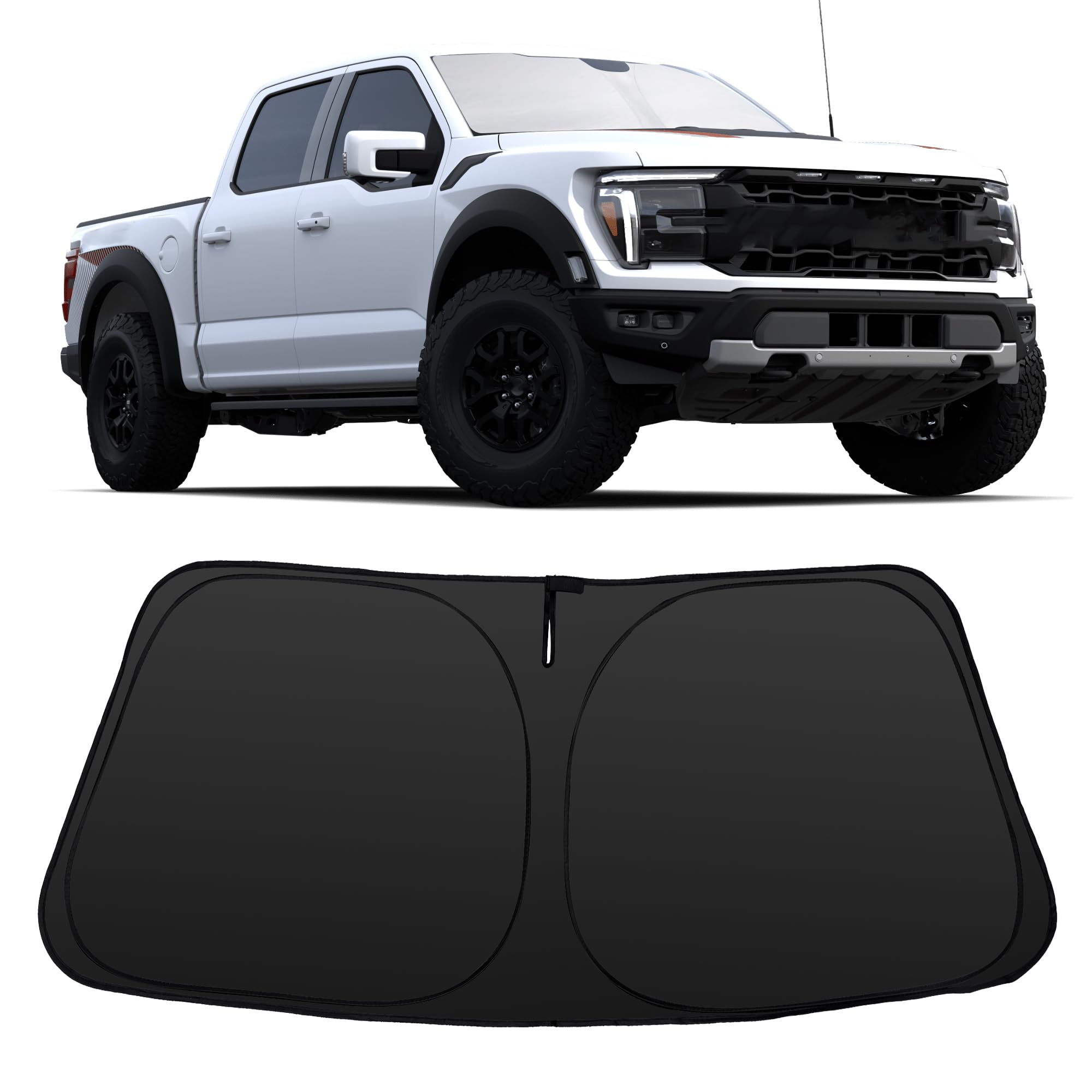 Windshield Sun Shade for 2021-2024 2025 2026 Ford F150 F-150