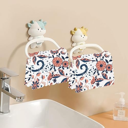 Miniatura 6 de Paquete de 6 paños de cocina de 11 x 11 pulgadas, paños de cocina súper absorbentes para limpiar platos, cocina, baño