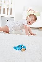 Vista 2 de Hape Mini avión de madera Juguetes educativos de madera para regalo de niños pequeños