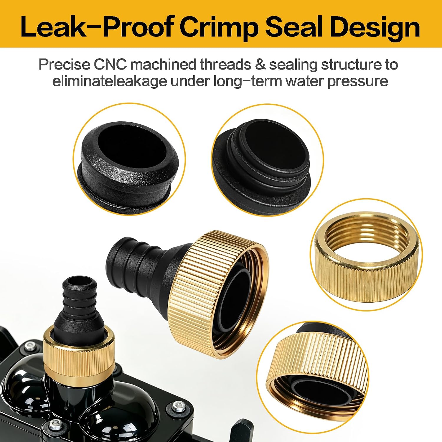 50141 Pex Manifold 1" Inlet 3/4" Outlet
