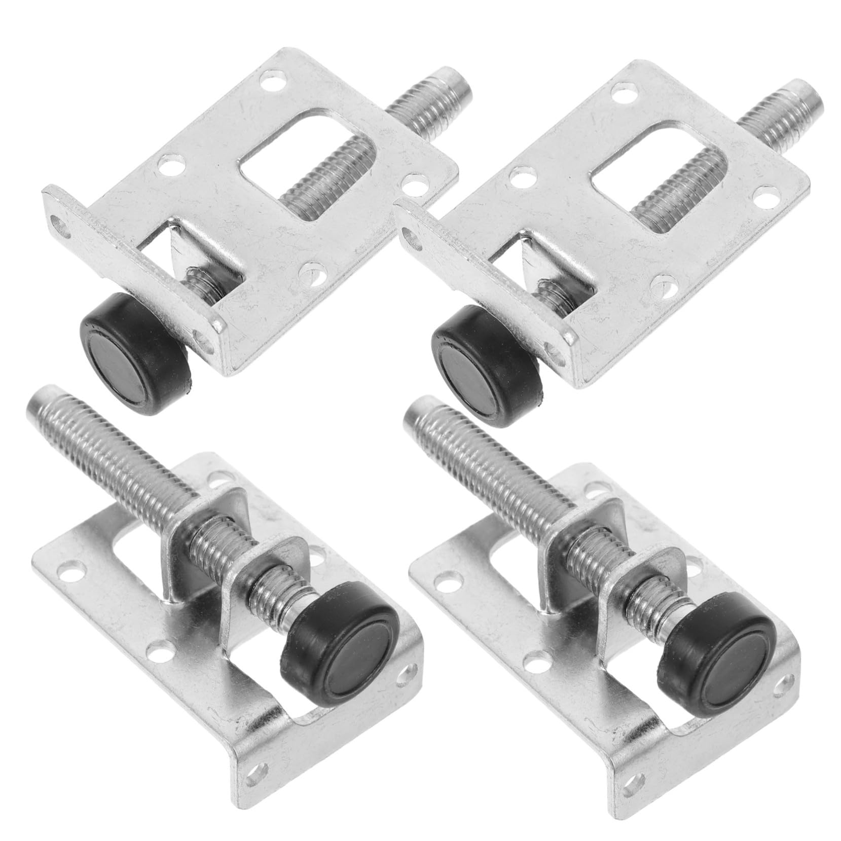 Meubles réglables : lot de 4 pieds avec support latéral pour table et armoire