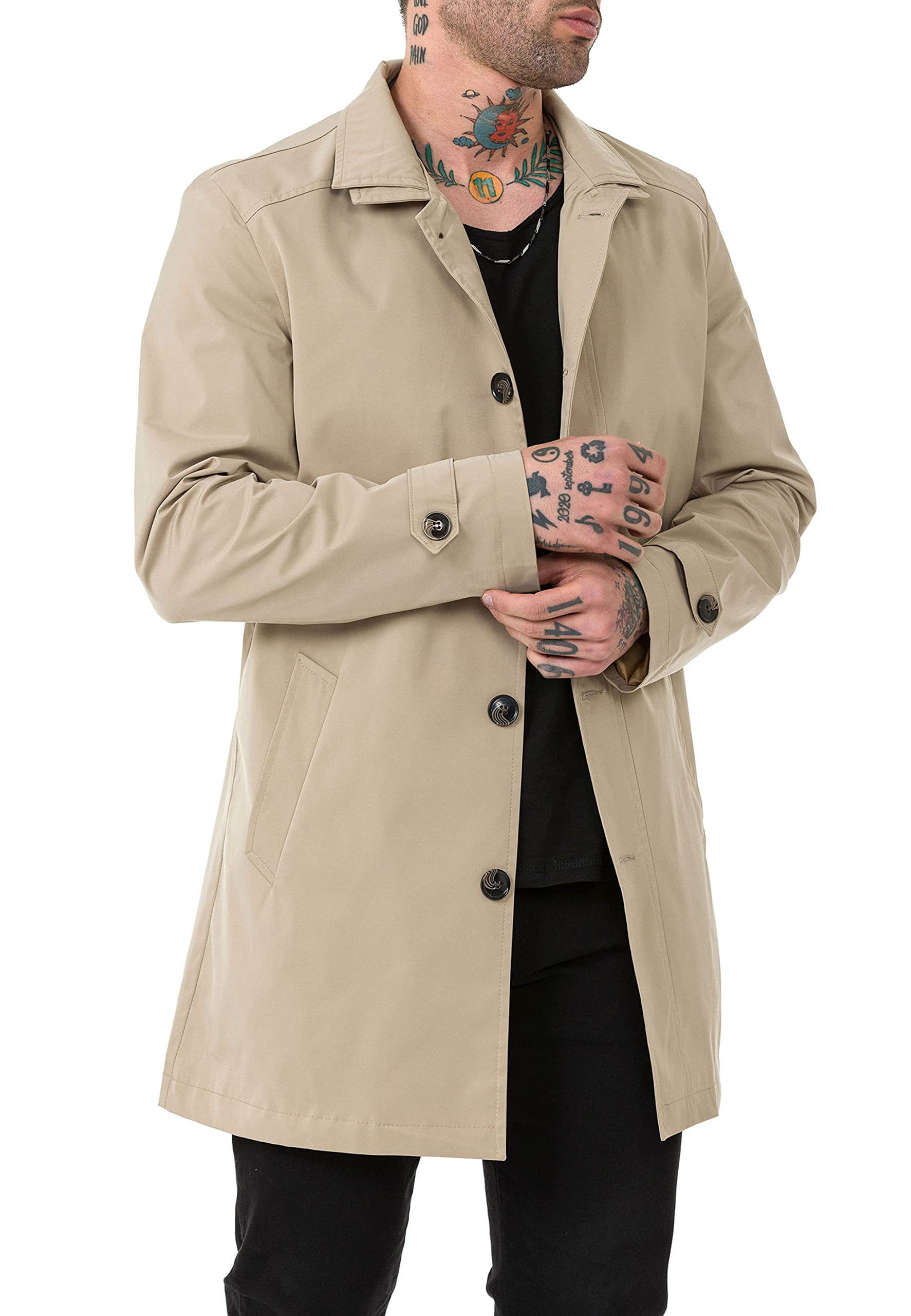 Red Bridge - Cappotto da uomo Trench