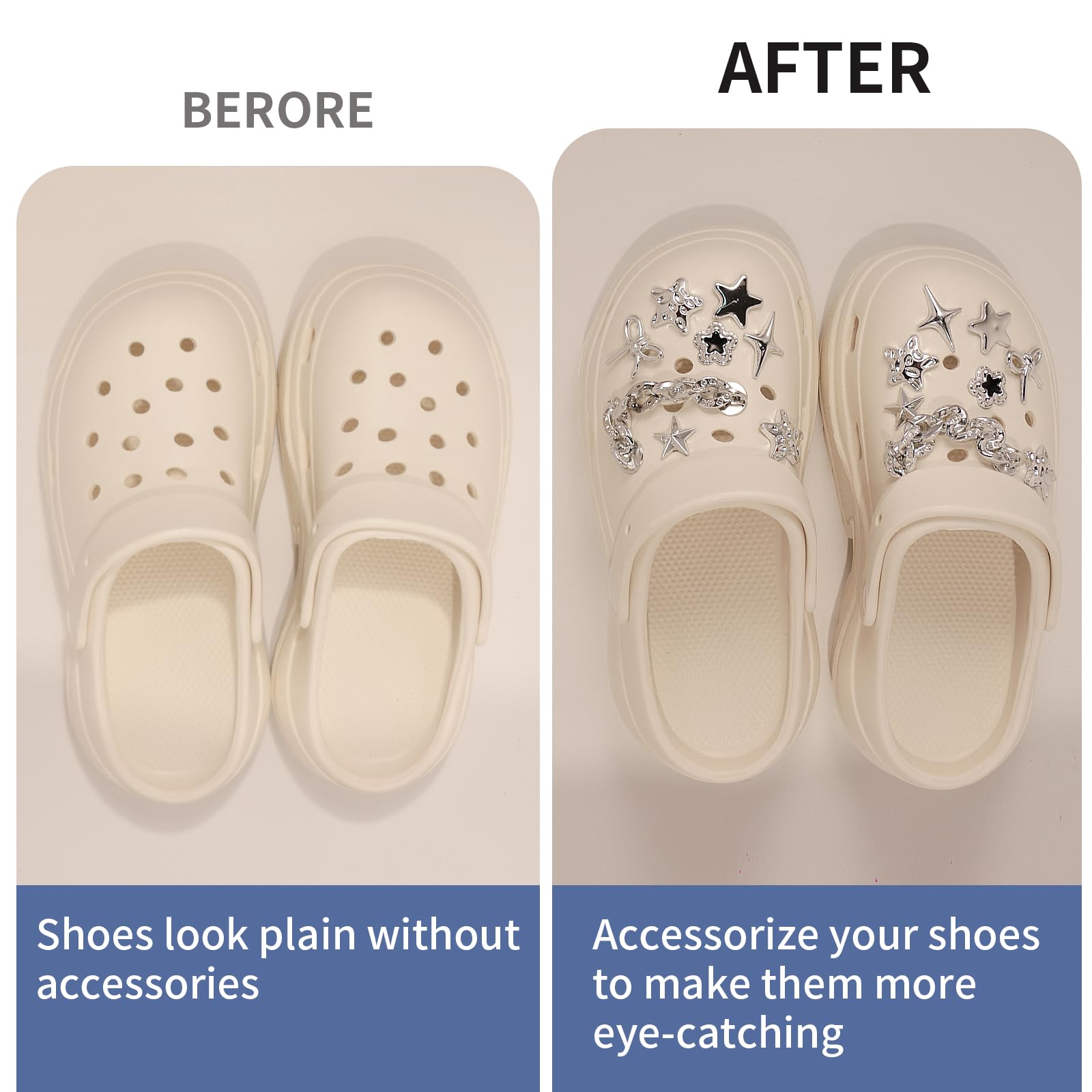 Schuh Charms, Süße Glitzernde Schuhanstecker Anstecke Set, DIY Schuhdekoration mit Strass, Schuh Anstecke Schuh Dekoration Zubehör für Mädchen Frauen Kinder
