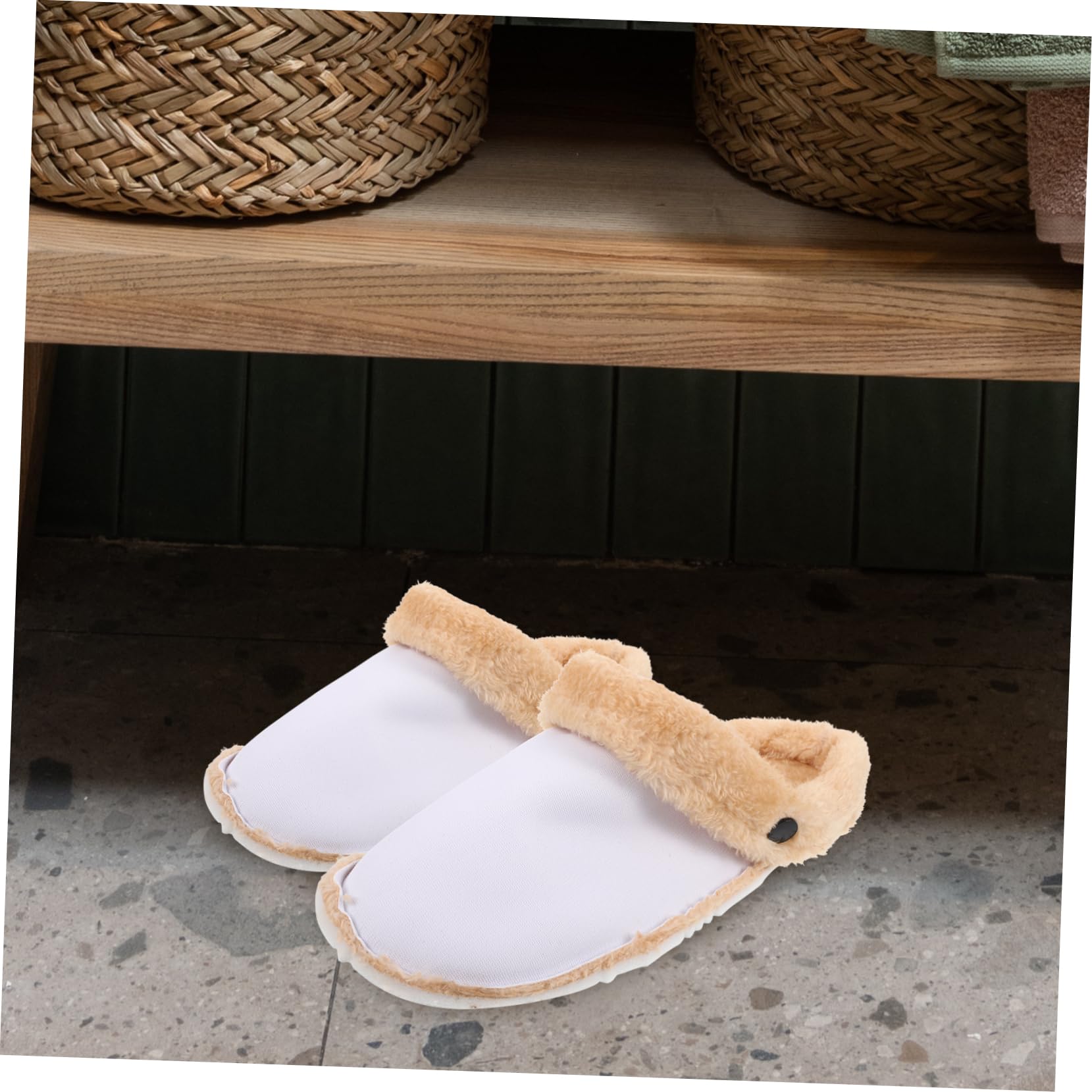 4pares Plantillas De Invierno Cálidas y Desmontables Para Zapatos Forro De Pelaje Insertos Para Zapatos Agujereados