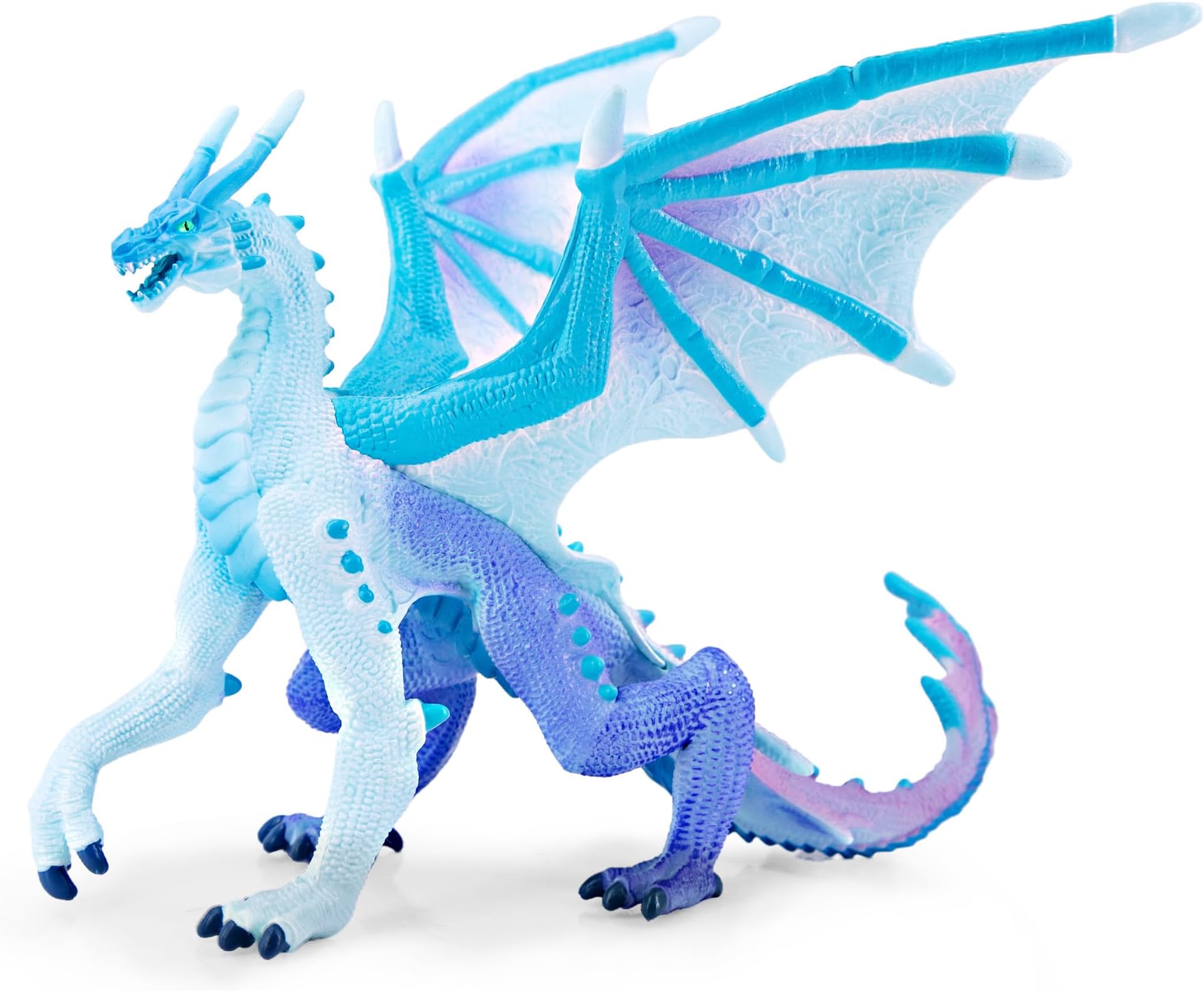 RECUR Wind Dragon Action Figurine, 7.5 Inch Statue Toys for Boys Girls Kids, RPG Figures Miniatures for Display & Roleplaying, Collectors Toy Age 3 +