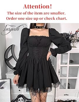 ワンピース KASHIKO Puff Preppy Mini Dress Black KASHIKO Puff Preppy Mini Dress Black