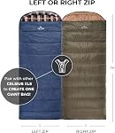 TETON Sports Celsius XL Sleeping Bag; Sub 0 Degree Sleeping Bag Great for Cold Weather Camping; Lightweight Sleeping Bag; Hiking, Camping; Great to Come Back to After a Long Day on the Trail