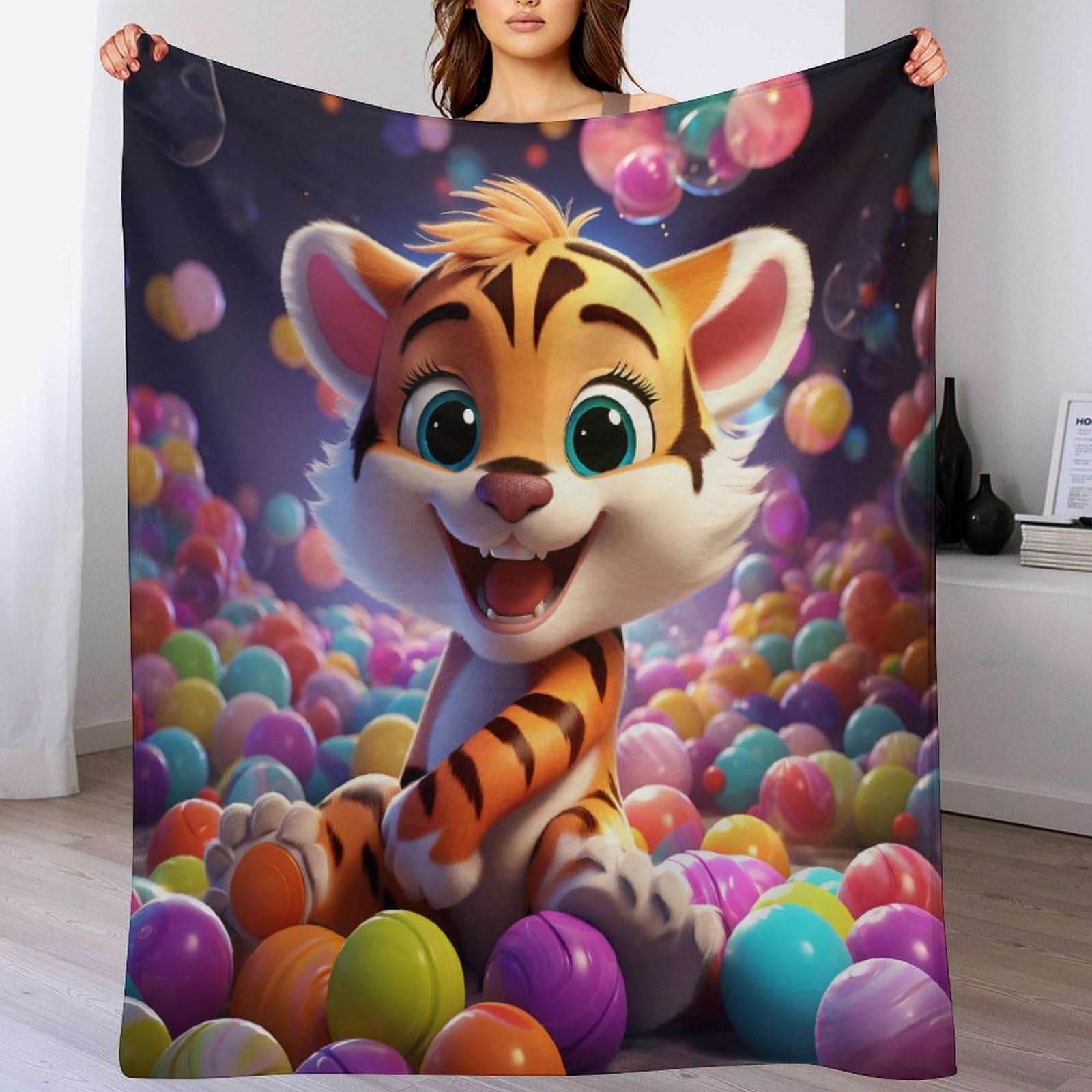 Manta para sofá suave y cálida ideal para tardes de películas en casa