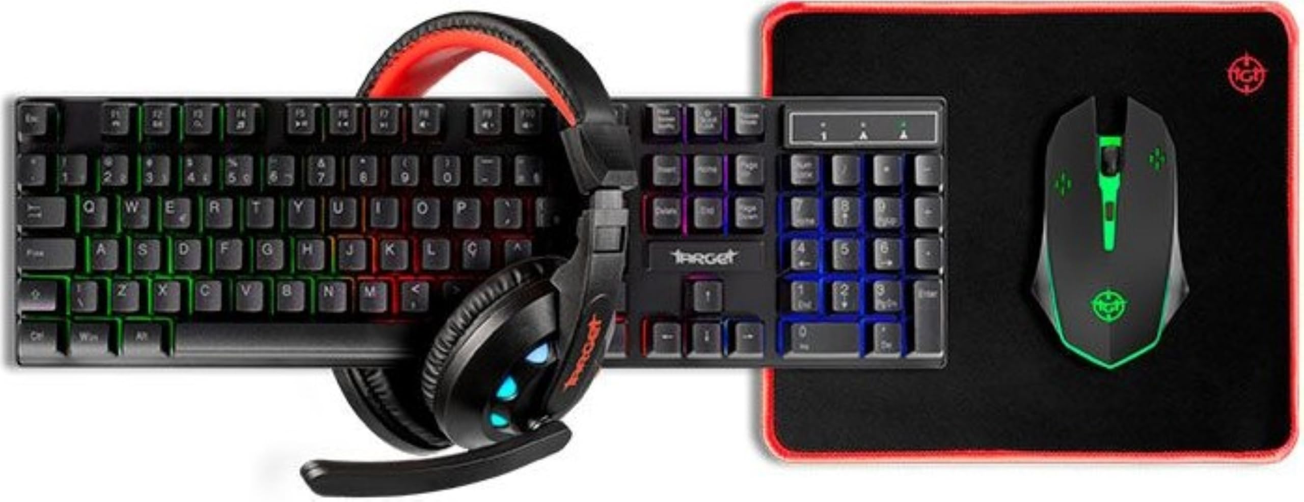 COMBO GAMER TGT TGT-ART-RBW01 ARIETE 4X1 RAINBOW