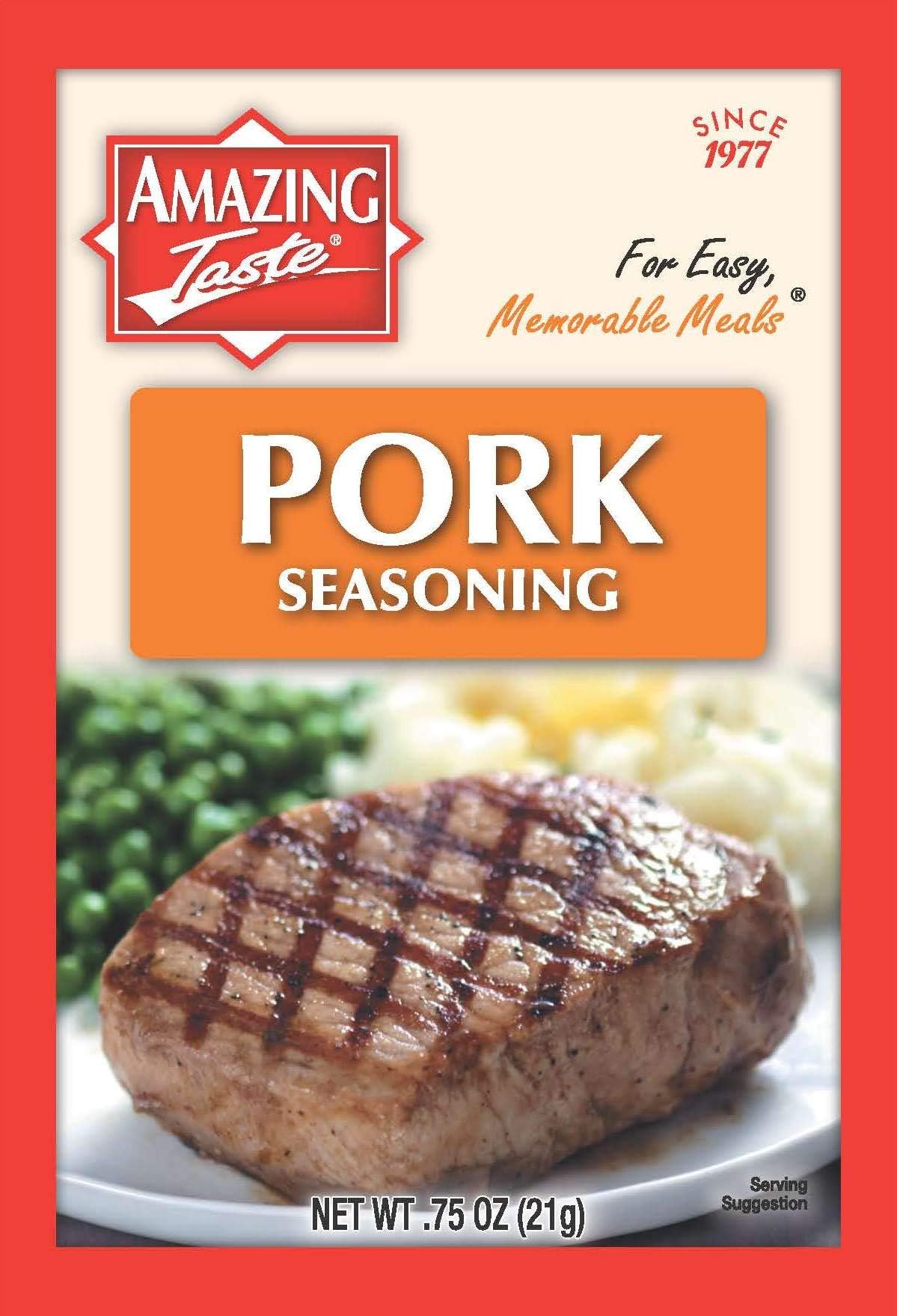 Pork Seasoning Bundle (10 Packets- .75 oz ea.)